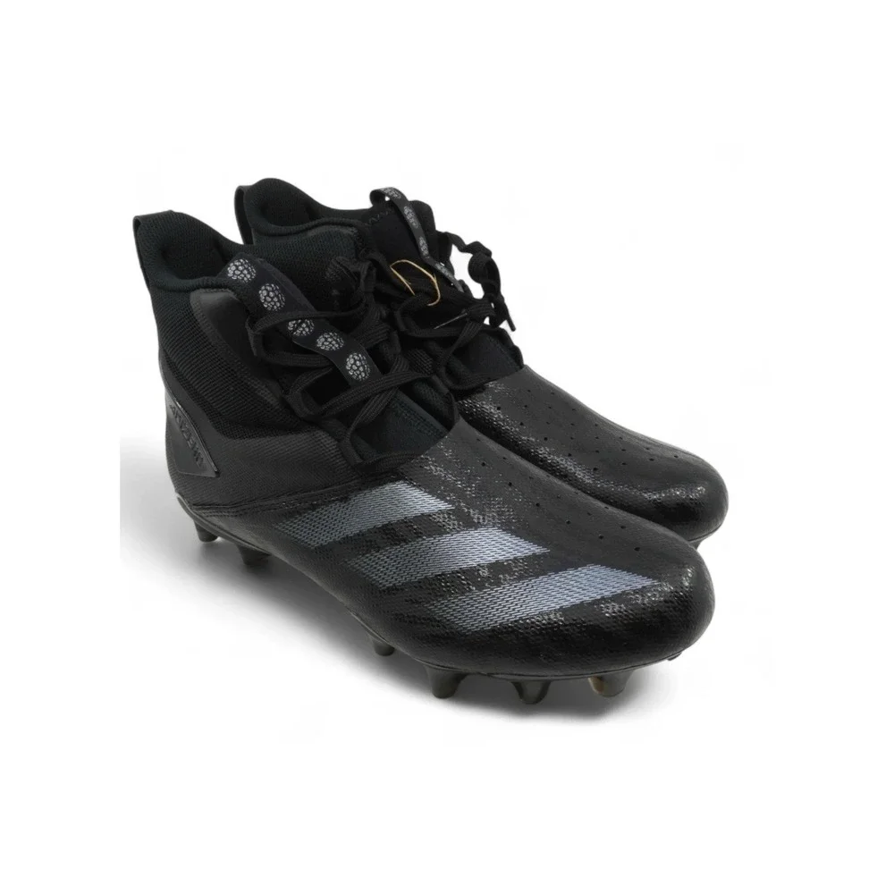 NEW Adidas Adizero Chaos Black Lineman Football‎ Cleats Men's Size 8.5 - ID9103 - Picture 2 of 6